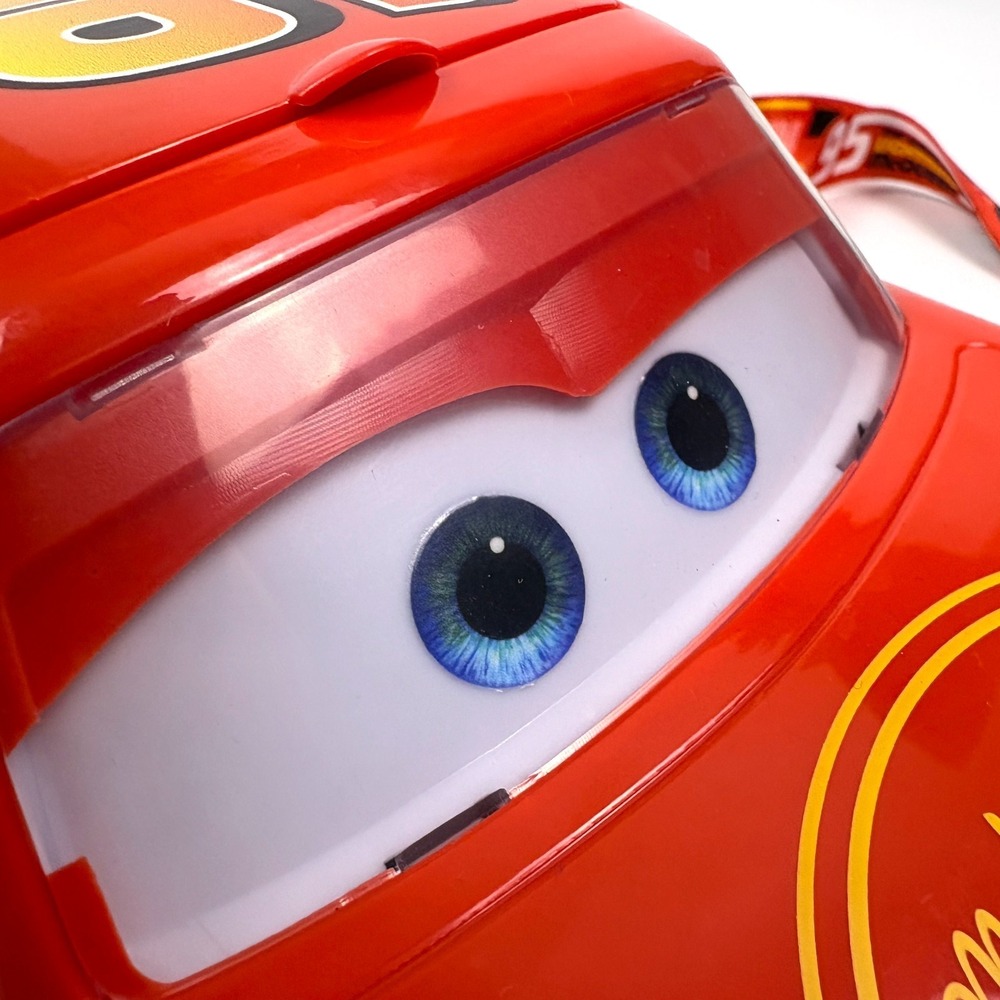 New Disney Parks 20th Anniversary Lightning McQueen Popcorn Bucket Lights Up '26 - Picture 16 of 16